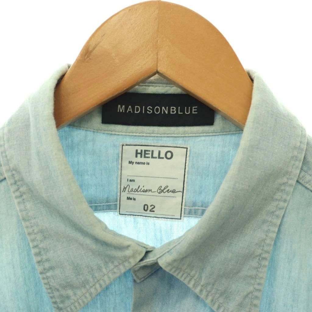 マディソンブルー MADISONBLUE HAMPTON CHAMBRAY シャツ シャンブレー