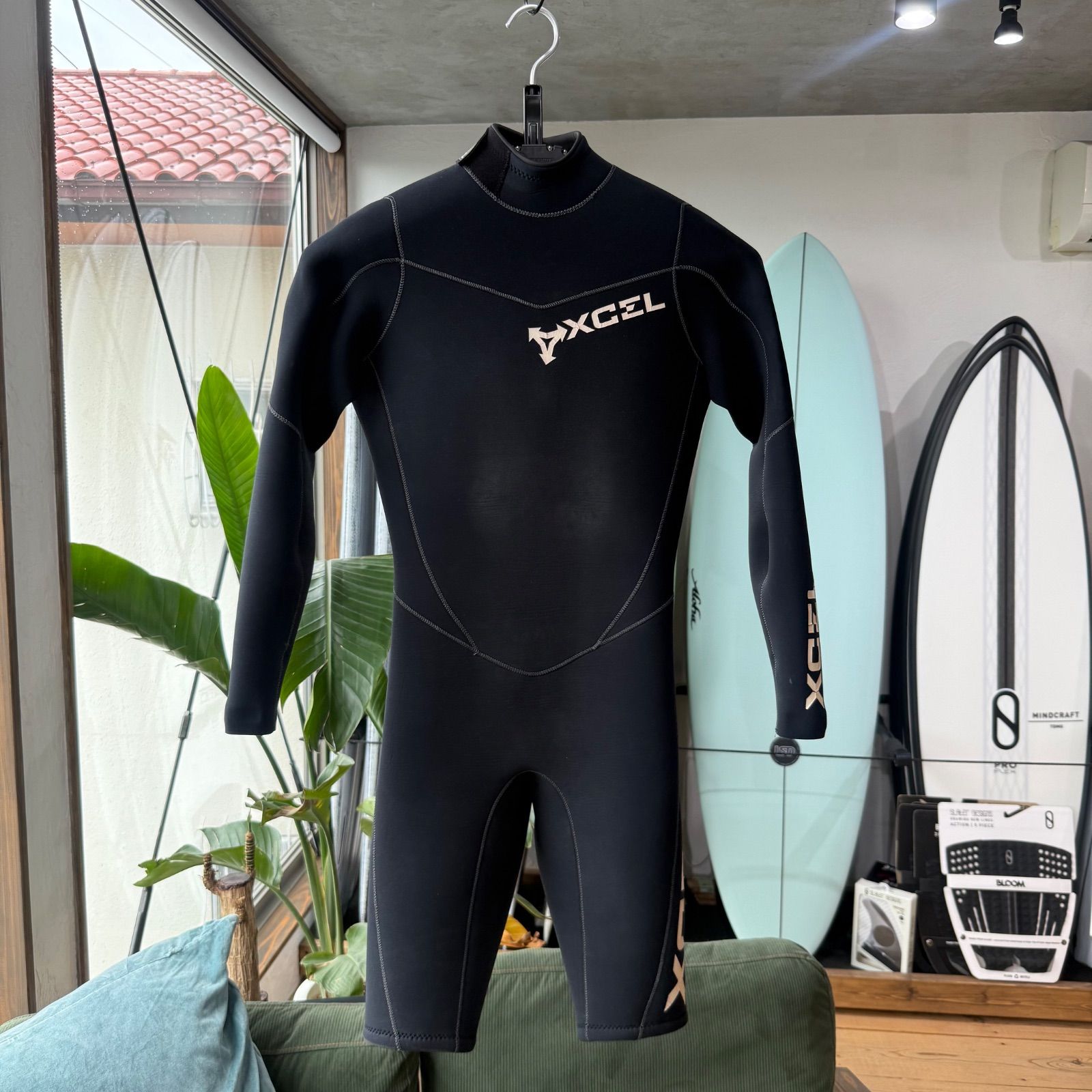 中古 XCEL エクセル ウエットスーツ ロンスプ 3×2mm 172cm 64kg 普通