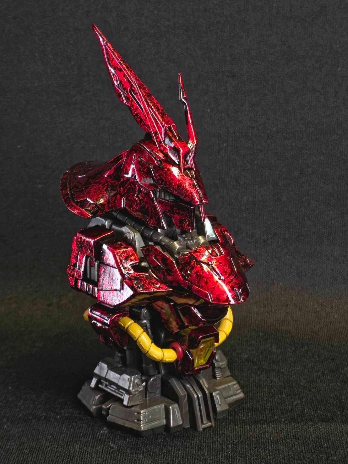 MSメカニカルバスト07 MSN-04 サザビー 塗装 完成品 MS Mechanical