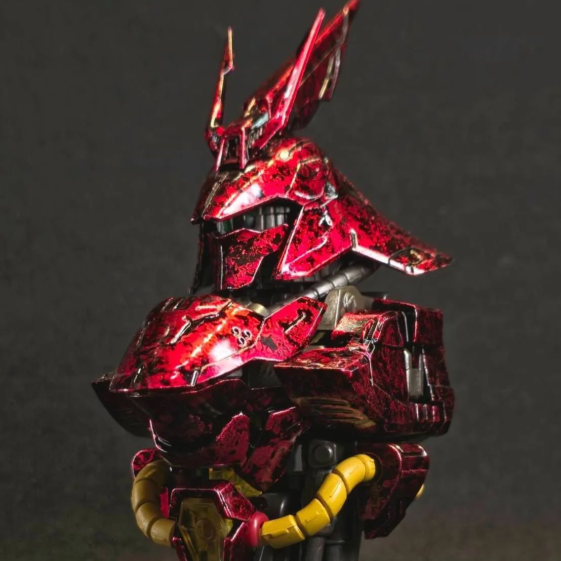 MSメカニカルバスト07 MSN-04 サザビー 塗装 完成品 MS Mechanical