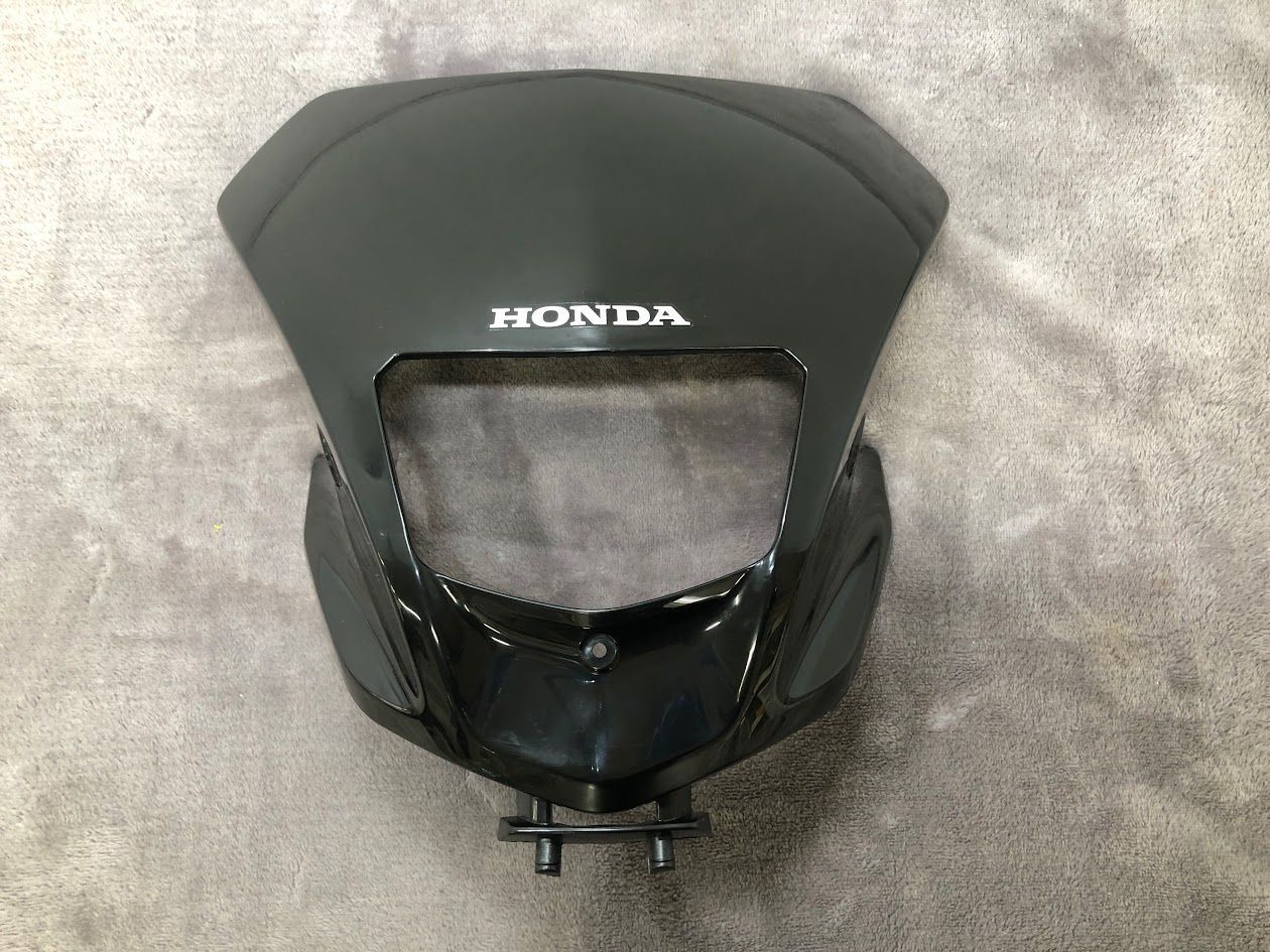 XR250 ライトカウル 黒 ホンダ 純正 バイク 部品 MD30 後期 割れ欠け無し 品薄 希少品