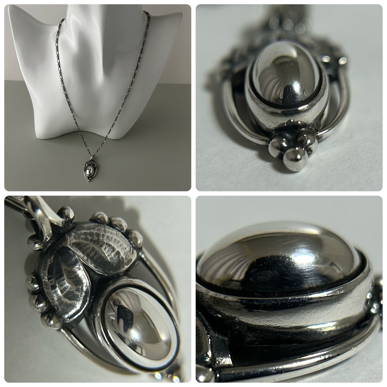 希少✨ジョージジェンセン ネックレス 2003 ヘリテージ シルバー925 ジョージジェンセン ネックレス ペンダント 2003 AG925 Georg Jensen