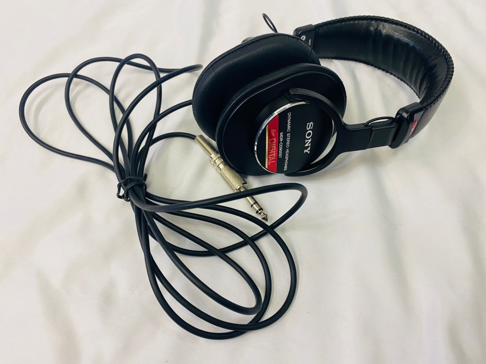 中古動作美品SONY MDR-CD900ST スタジオモニターヘ ッドフォン SONY MDR-CD900ST ソニー スタジオ モニターヘッドフォン - メルカリ