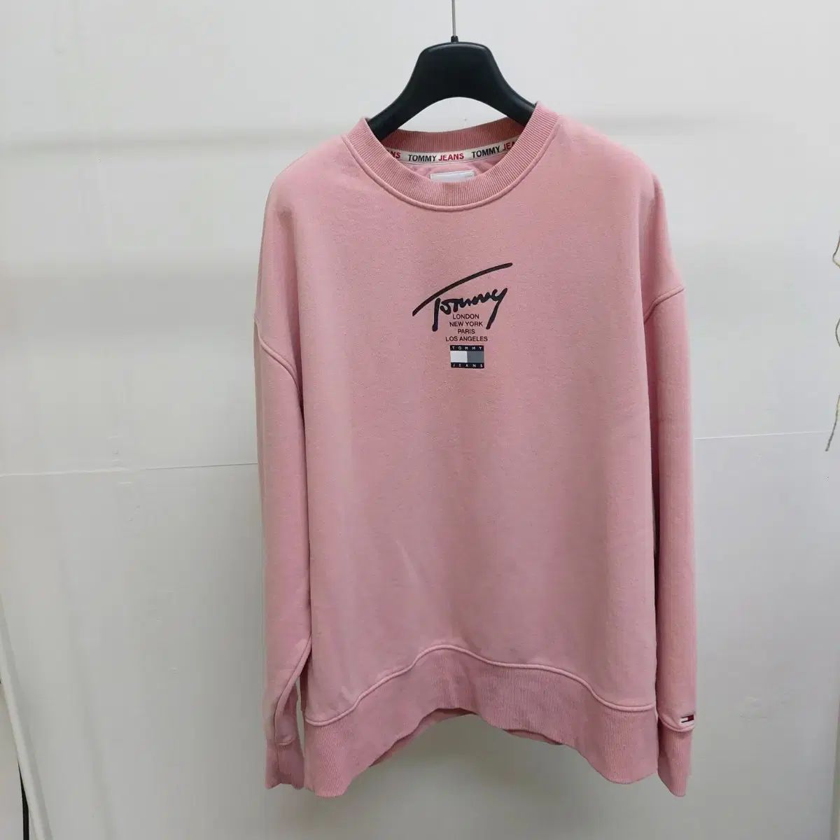 トミー ジーンズ スウェット ハーフパンツ セットアップ メンズL S 