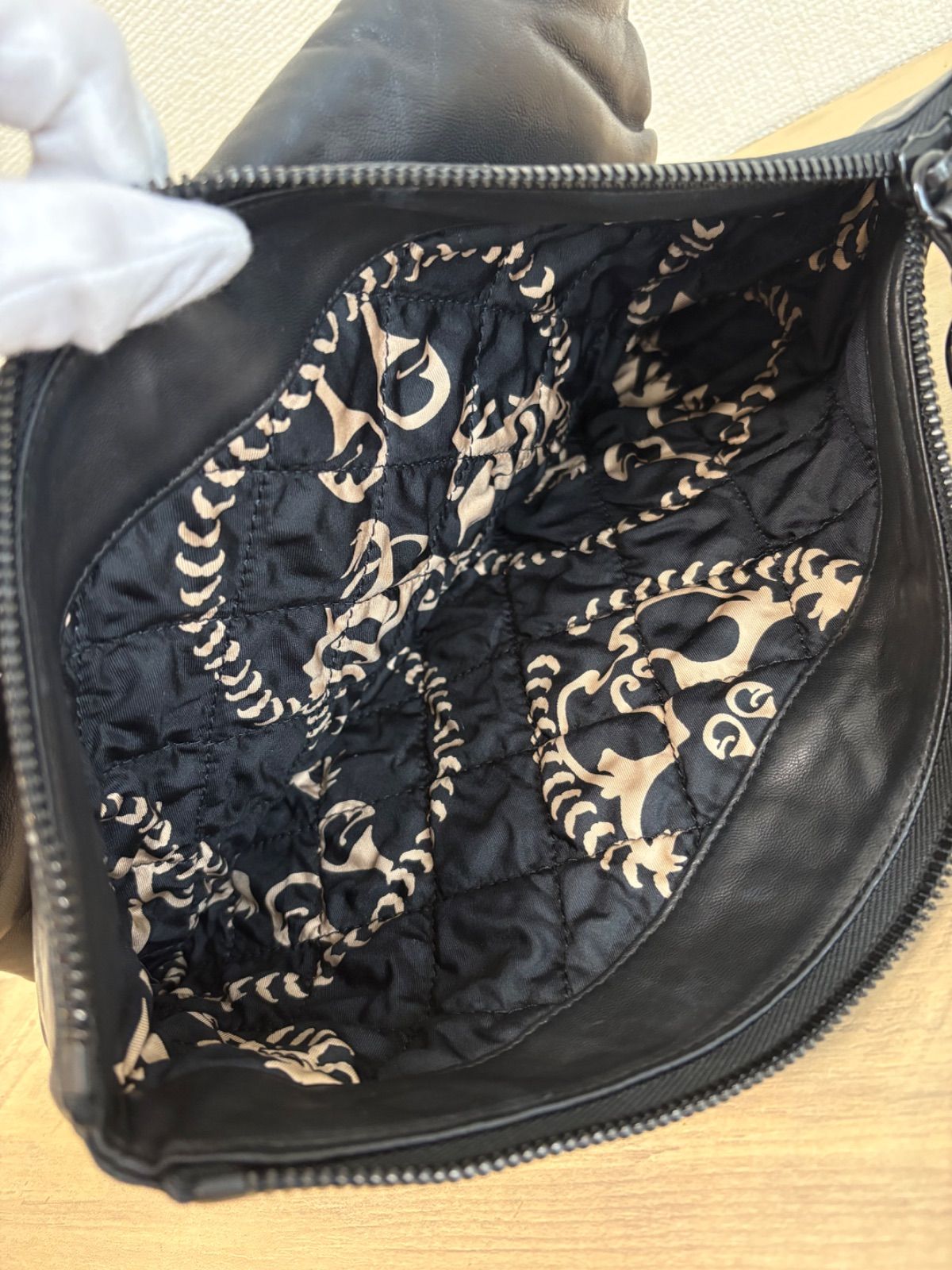 THOMAS WYLDE】スカル レザー ショルダーバッグ ブラック - メルカリ
