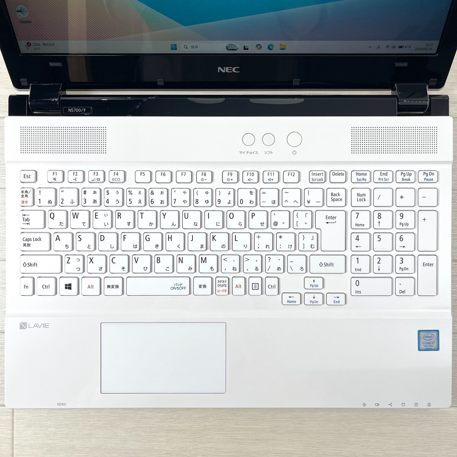 NEC LAVIE i7/16GB/SSD512GB/Win11 美品 - メルカリ