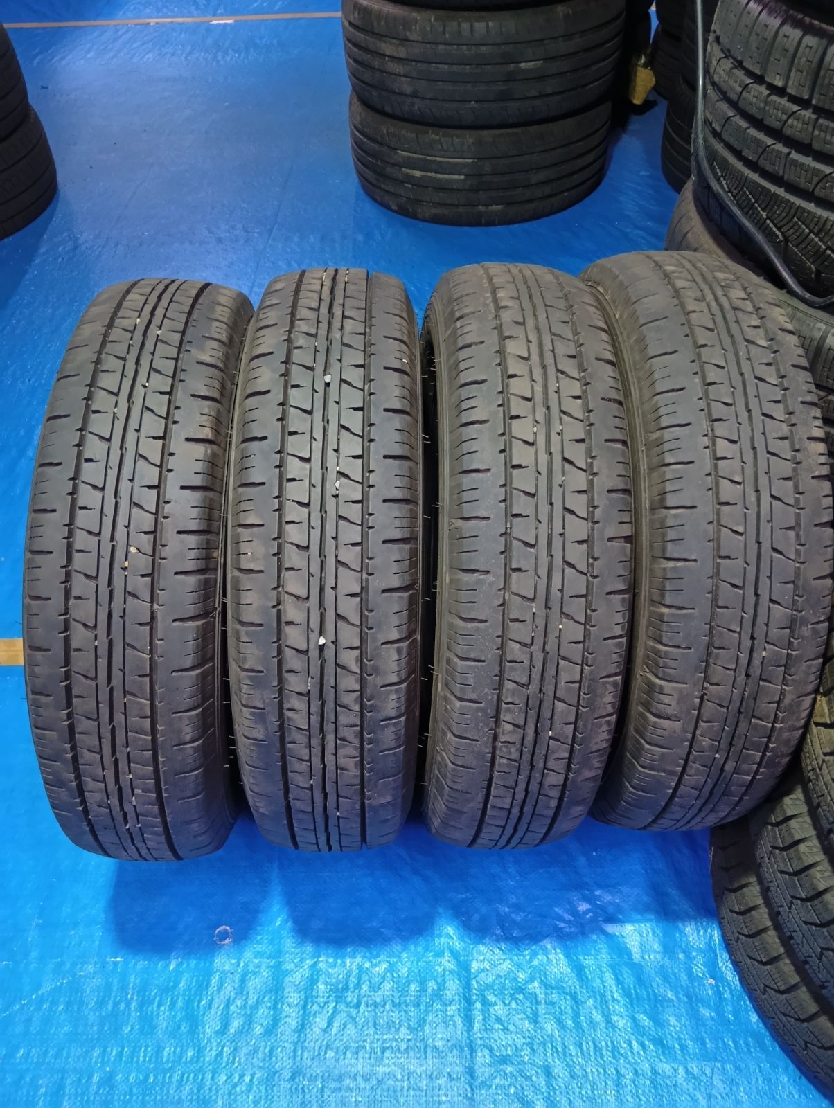 サマータイヤ タウンエース 165R14 6PR 4本 ダンロップ ENASAVE　VAN01