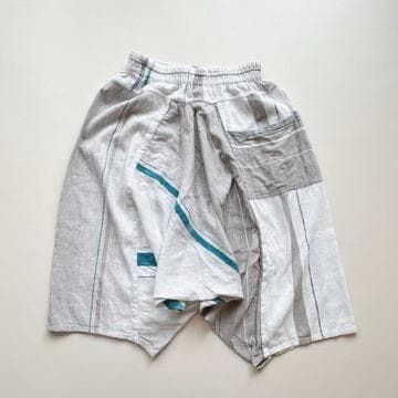 tamaki niime タマキニイメ only pants ストライプ サルエルパンツ L