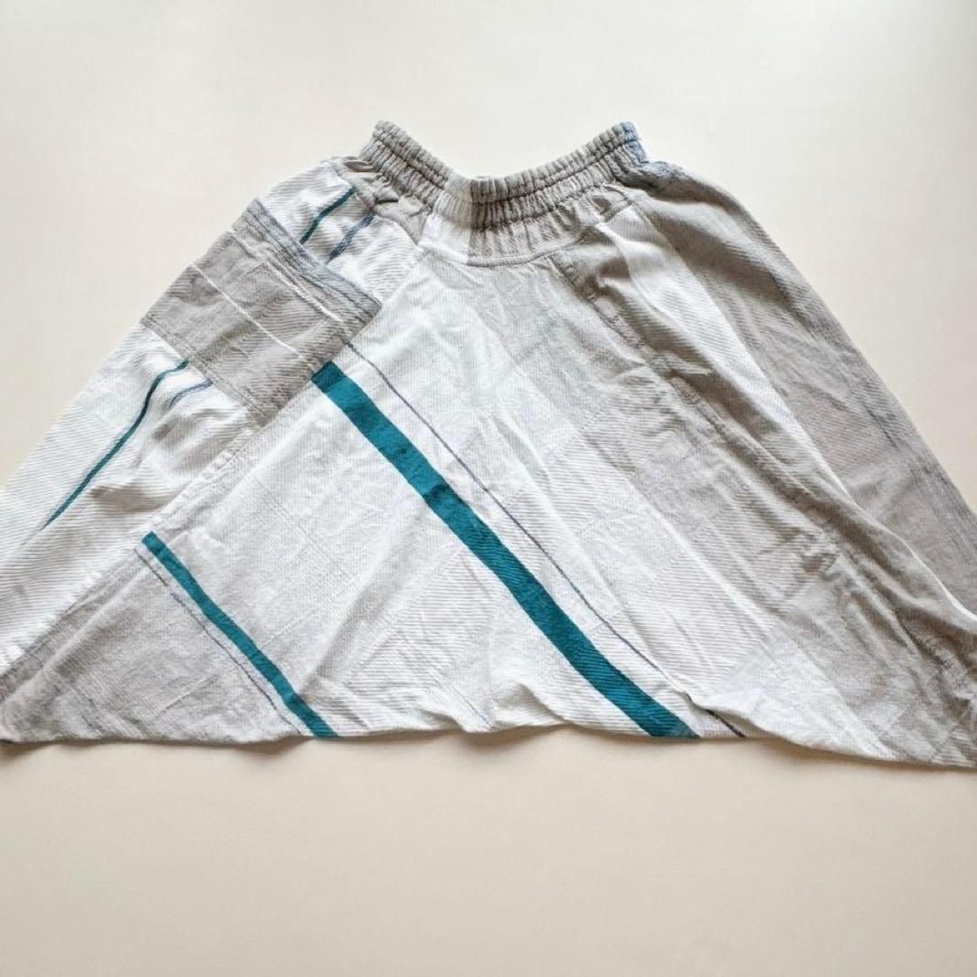 tamaki niime タマキニイメ only pants ストライプ サルエルパンツ L