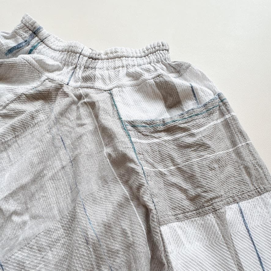 tamaki niime タマキニイメ only pants ストライプ サルエルパンツ L