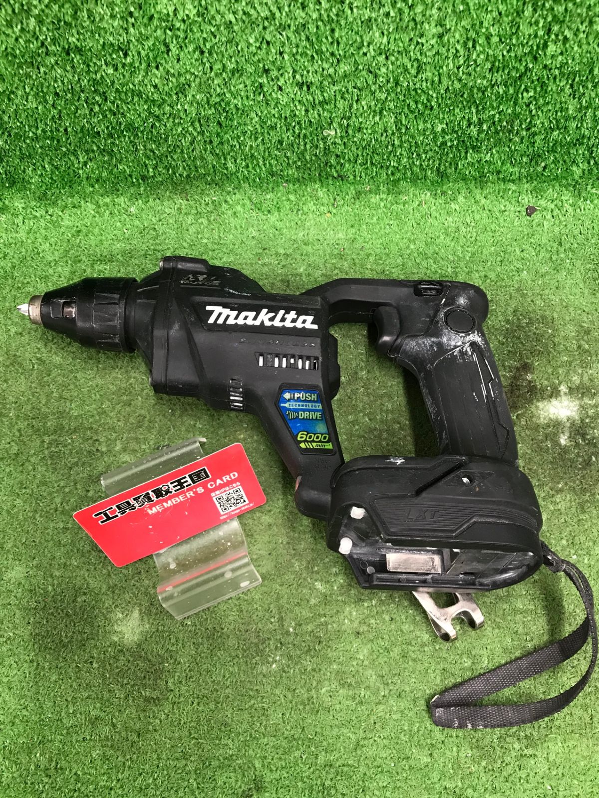 【中古品】【0918】★makita(マキタ) 18v充電式スクリュードライバ 黒(本体のみ) FS600DZB　IT6NRIC3G47S