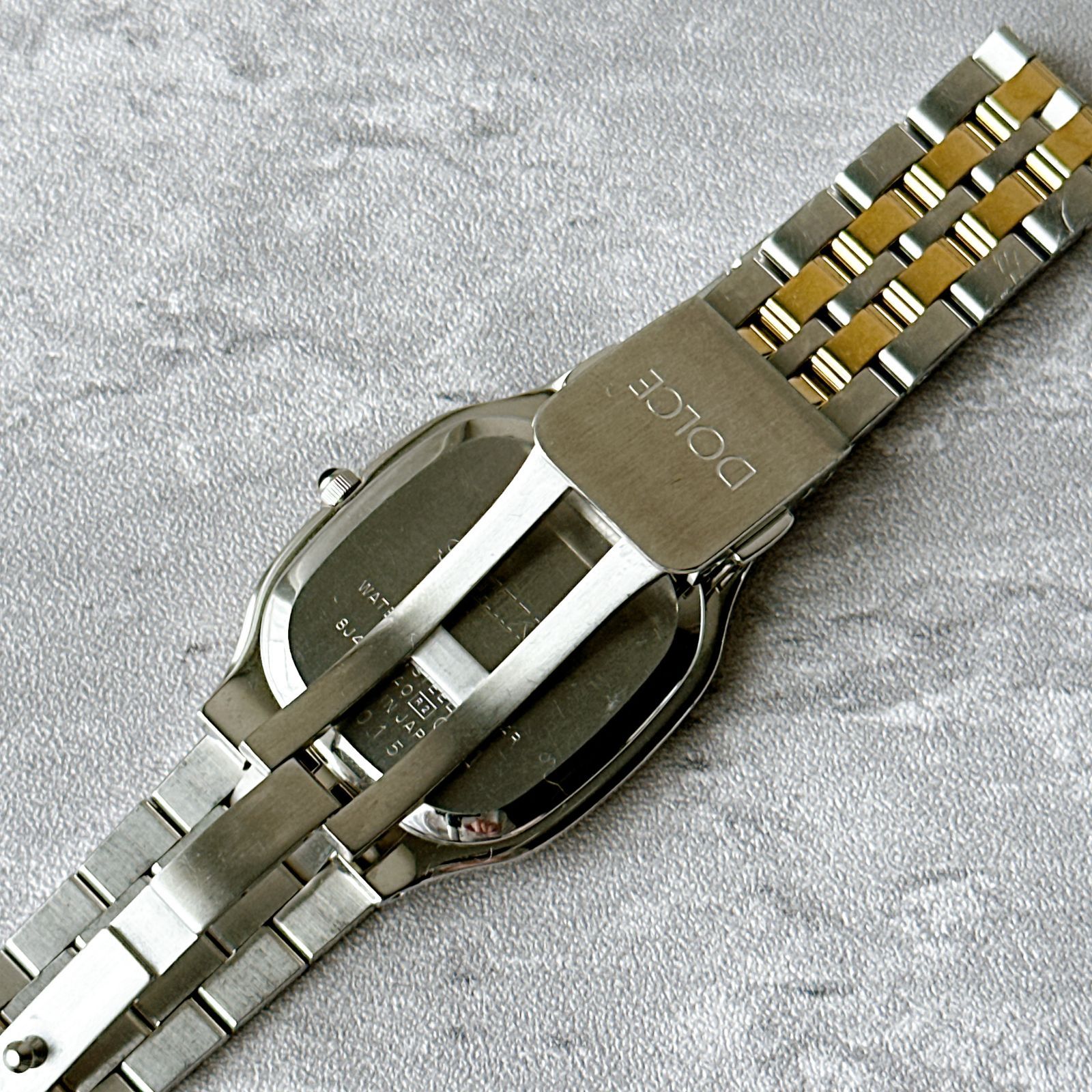 SEIKO DOLCE セイコードルチェ 8J41-0AA0 スクエア コンビ