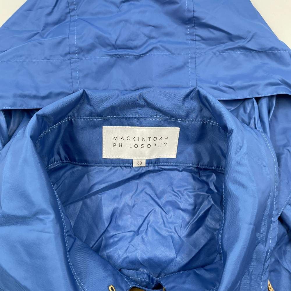 マッキントッシュ MACKINTOSH フーデッド レインコート 撥水加工