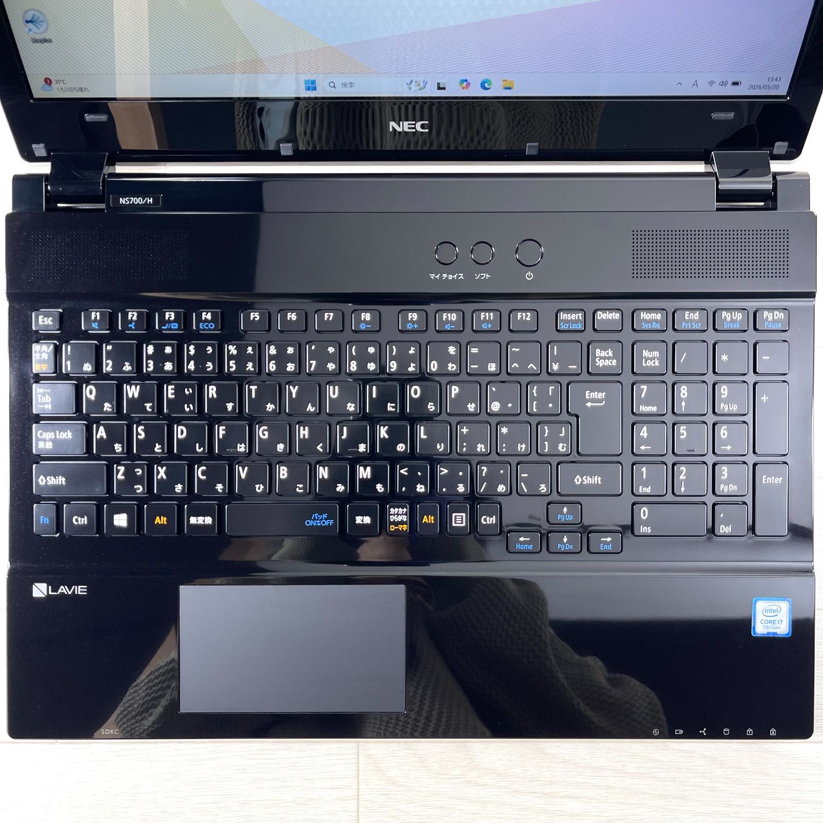 NEC LAVIE 第7世代 corei7 高速SSD512GB メモリ16GB オフィス2024