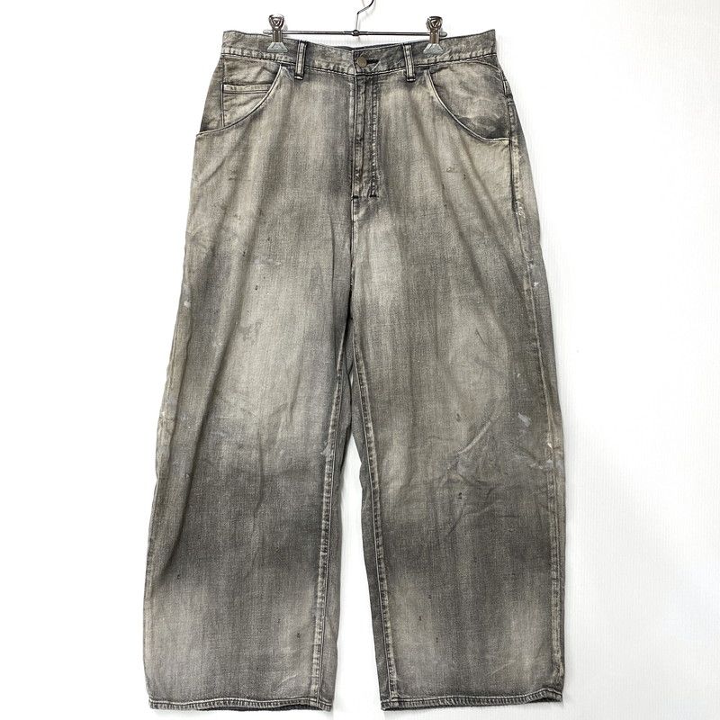 中古品】 ANCELLM アンセルム ANC-PT71 LIGHT OZ WIDE STRAIGHT DENIM 