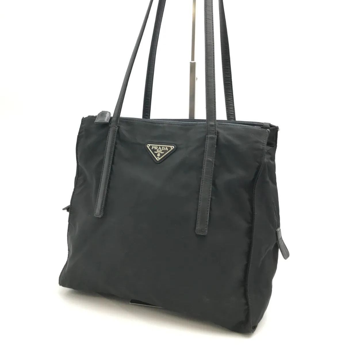 PRADA プラダ ショルダーバッグ トートバッグ 三角ロゴ テスート 