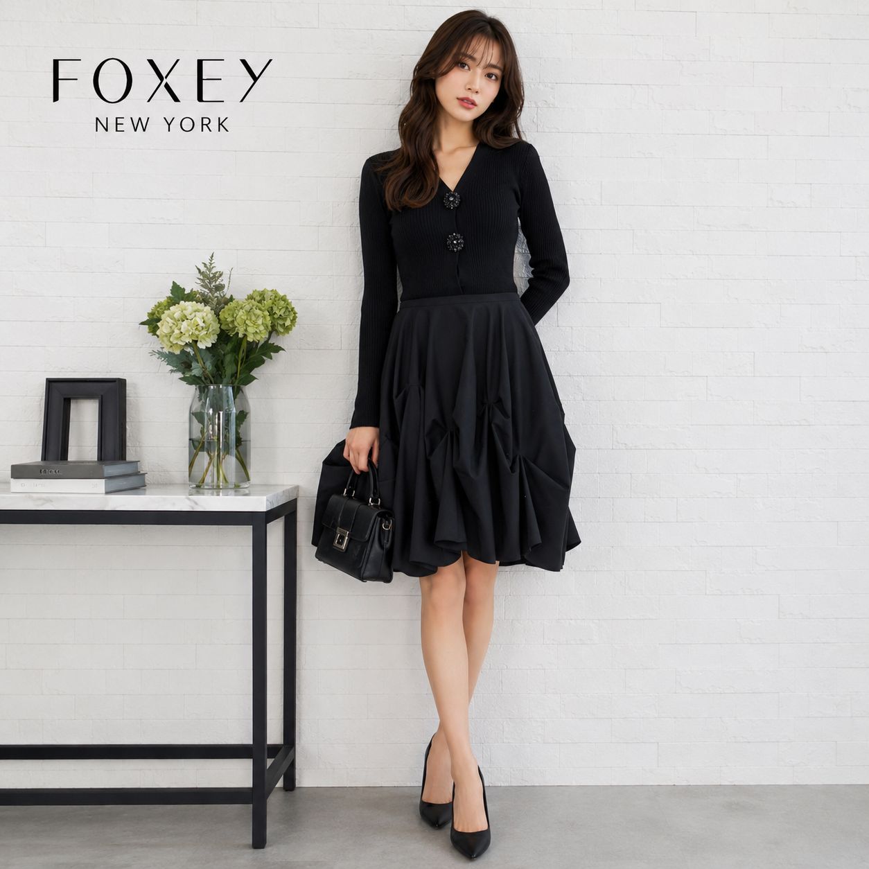 極美品FOXEY NEWYORK ⁄ フォクシーニューヨーク スカート 極美品FOXEY NEWYORK ⁄ フォクシーニューヨーク スカート
