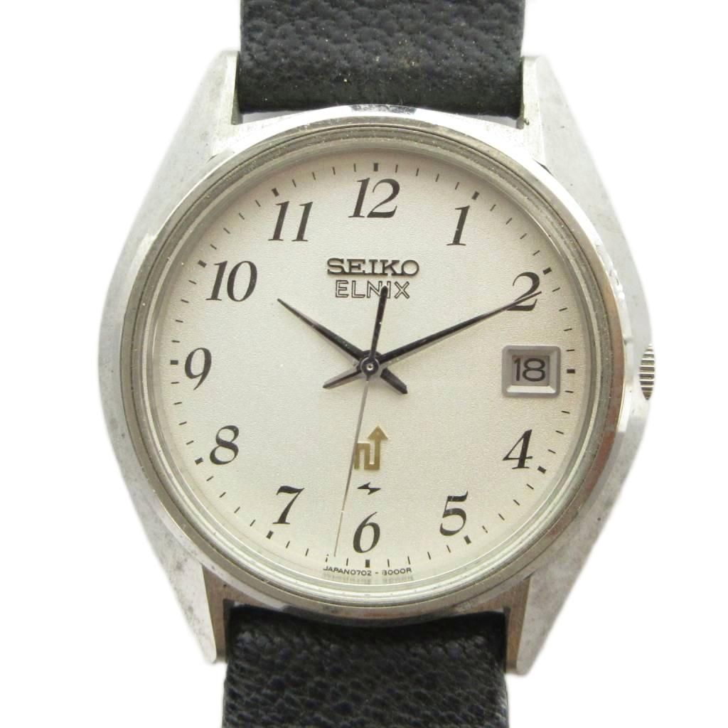 セイコー SEIKO ELNIX エルニクス 0702-8010 腕時計 電磁テンプ