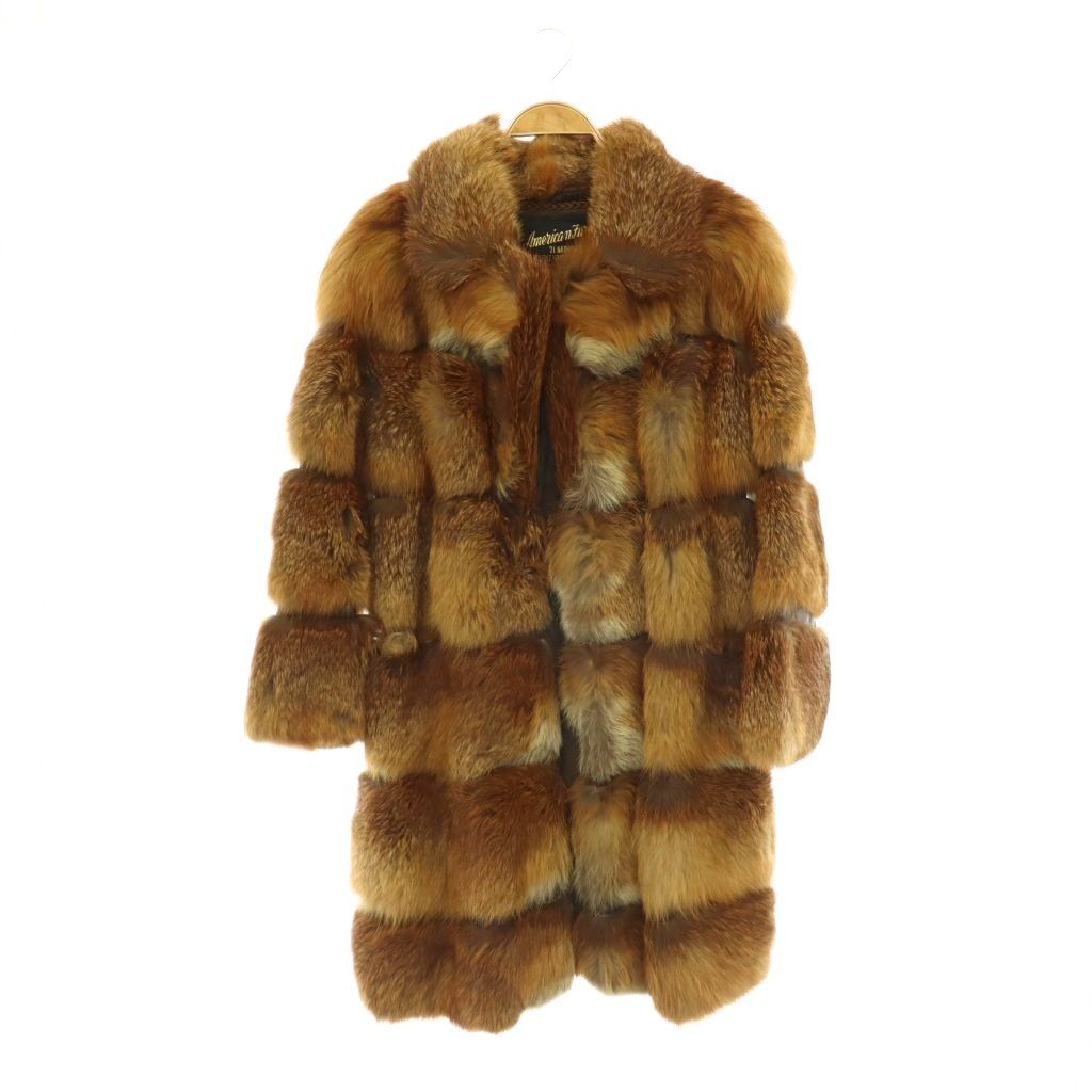 American Fur Co. ファーコート フォックス ミディアム キャメル /HK ■GY11