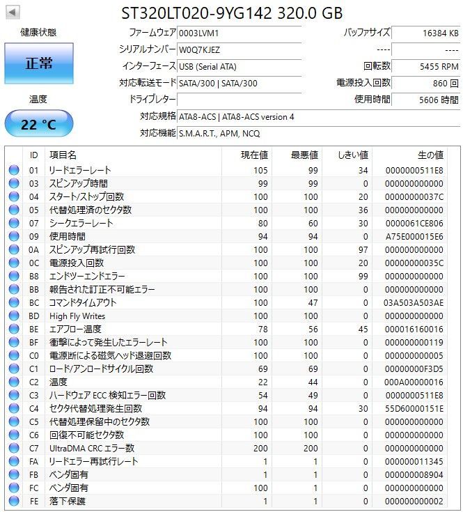 使用時間24687時間 正常表示 HDD2000GB 2.5インチ(B1939) 490 東芝製HDD 500GB 2 5インチ 1036時間｜Yahoo!フリマ（旧PayPayフリマ）