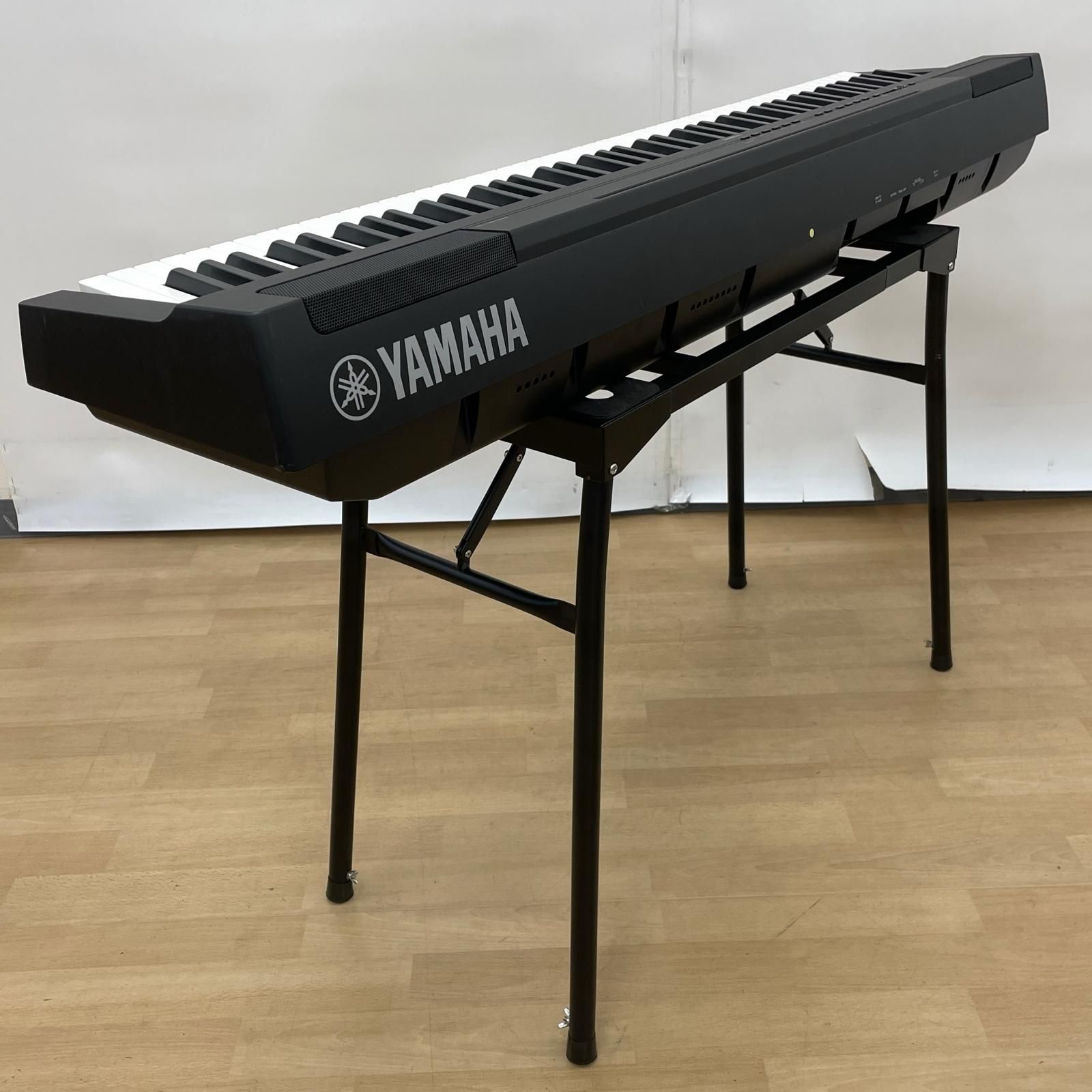 P-125 ヤマハ YAMAHA 電子ピアノ 88鍵 譜面台 スタンド付き - メルカリ