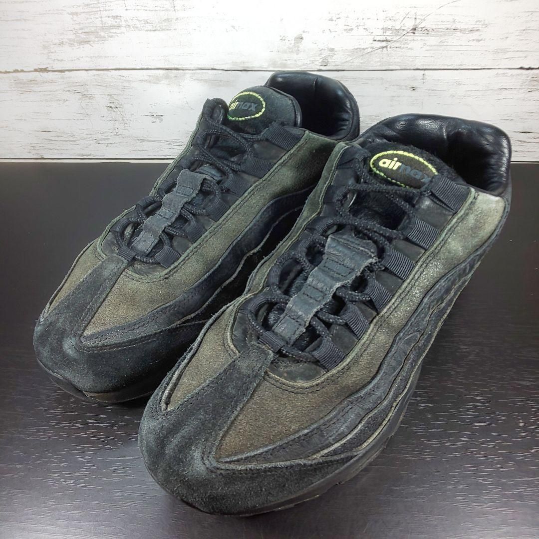 NIKE AIR MAX 95 ESSENTIAL X-GIRL ナイキ エア マックス エッセンシャル エックス-ガール 27cm ブラック 黒 CZ7911-001 L09086