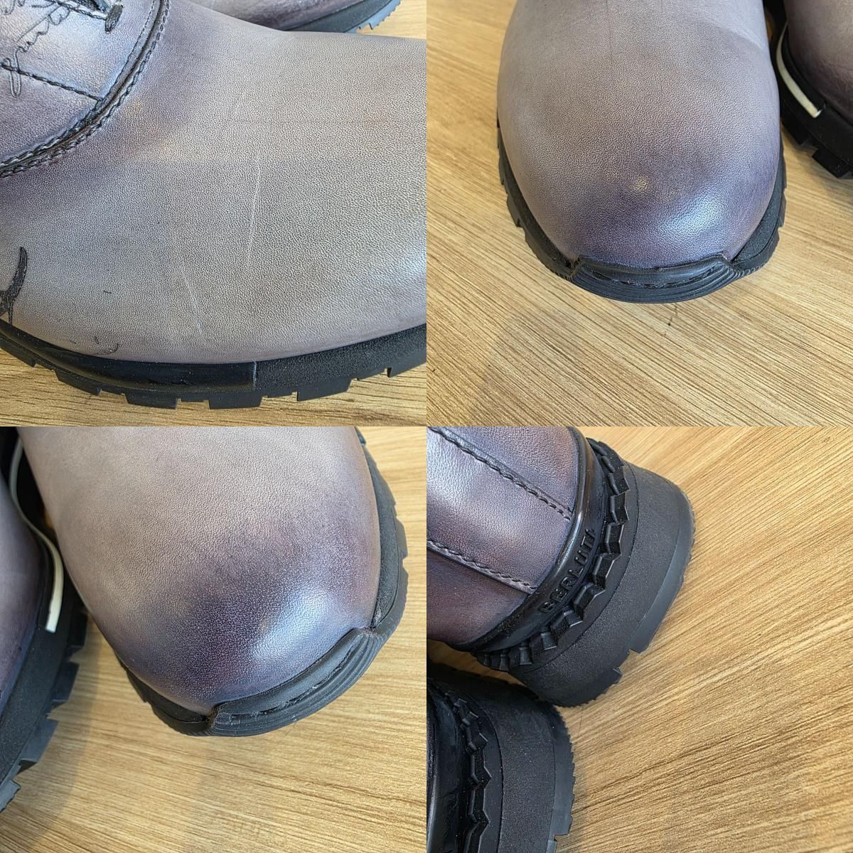 Berluti ベルルッティ ファストトラック graphite moss レザー