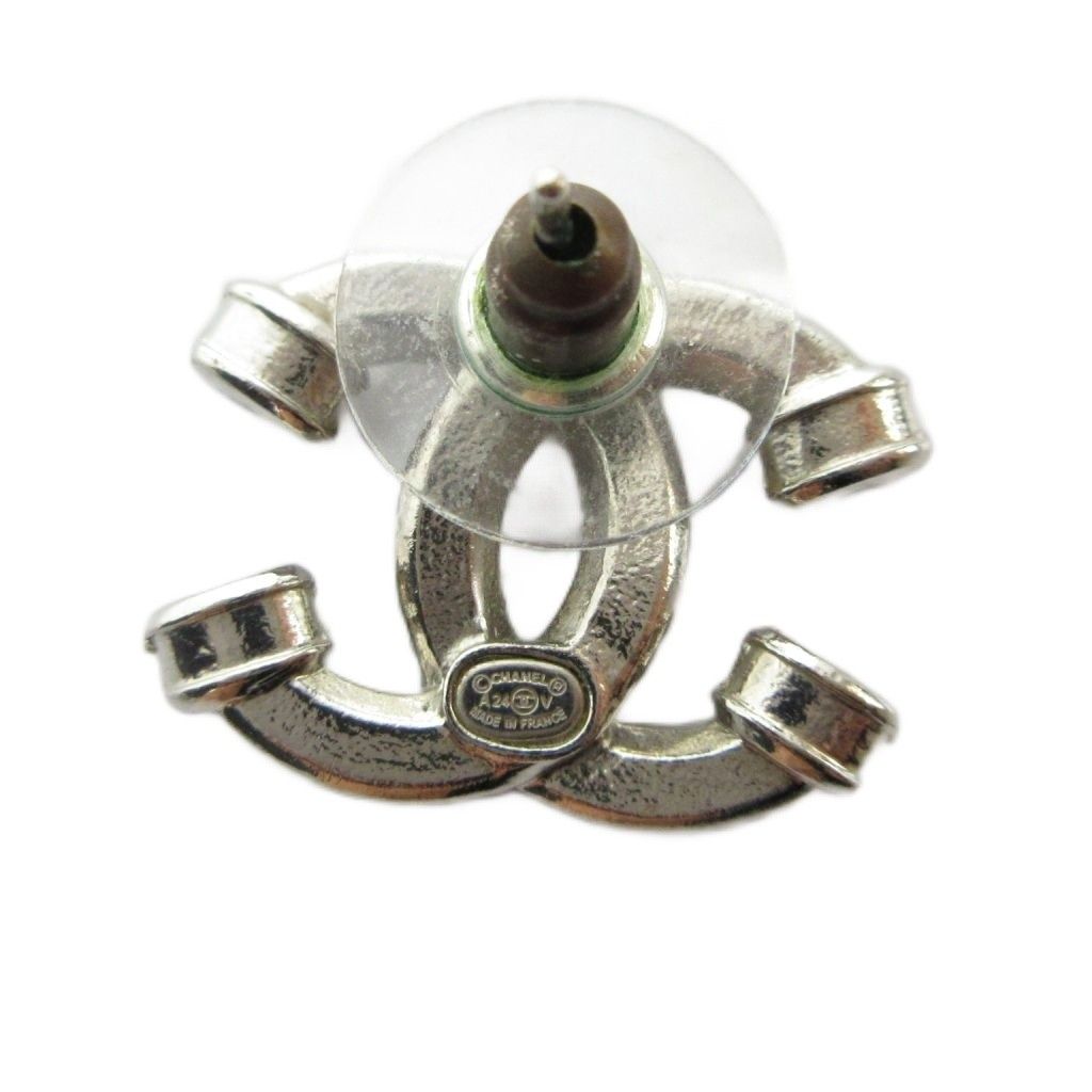 シャネル CHANEL A24V ピアス アクセサリー 両耳用 ココマーク ライン