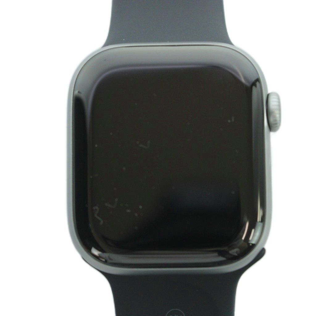 アップル Apple アップルウォッチ Apple Watch Series 11 GPSモデル 42mm MEQW4J/A 腕時計 スペースグレイ アルミニウムケース スポーツバンド バッテリー100% ブラック 黒 ■GY18 /MQ