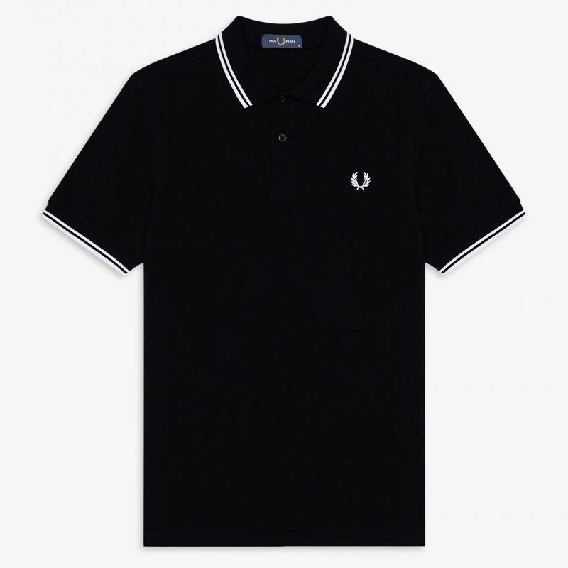 タグ付き FRED PERRY フレッドペリー ブラック ポロシャツ 半袖 服の数 タグ付き FRED PERRY フレッドペリー ブラック ポロシャツ 半袖 服の数