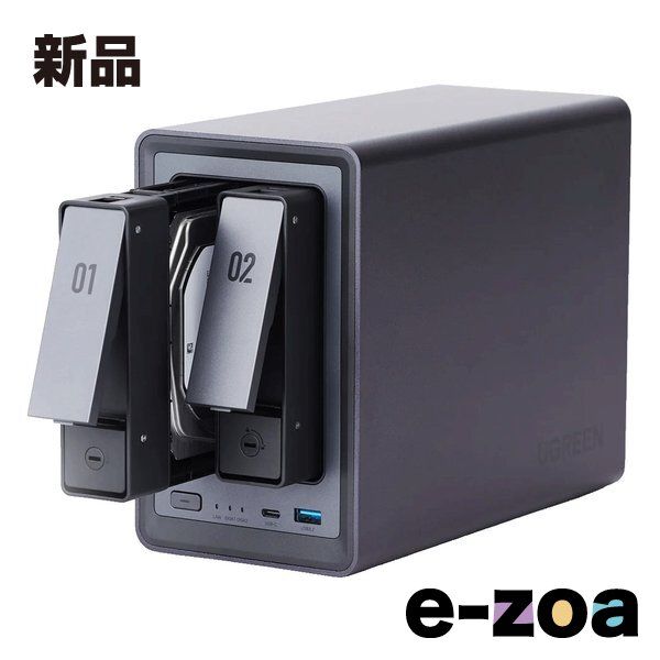 UGREEN ユーグリーン DXP2800 2ベイ DXP2800 (2681685)