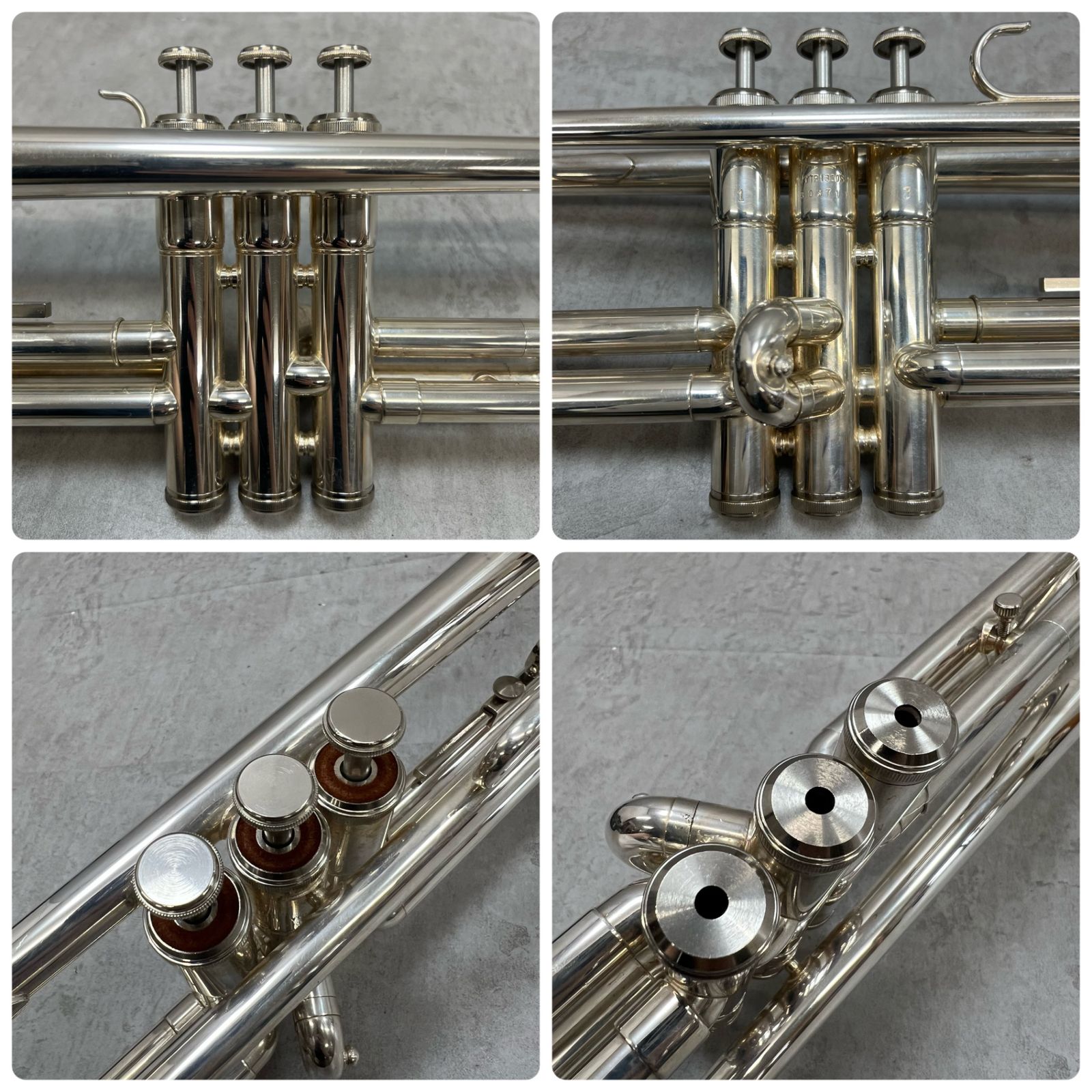 ヤマハ B♭トランペット YTR-1320S 銀メッキ シルバー イエローブラス