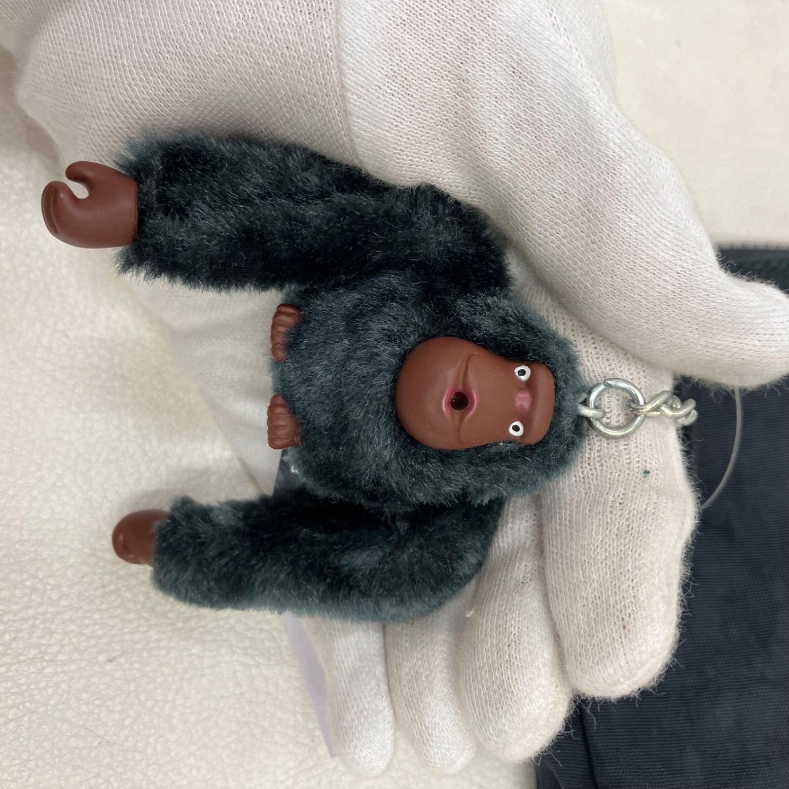 3087 KIPLING キプリング ショルダーバッグ ネイビー 無地 小さめ ミニ 