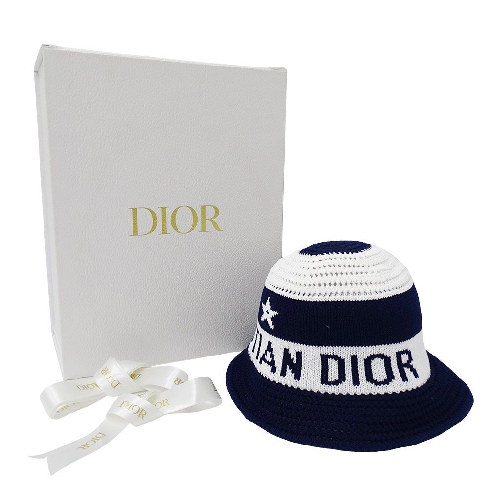 ディオール Dior ハット レディース ブランド コットン D-Tulipe