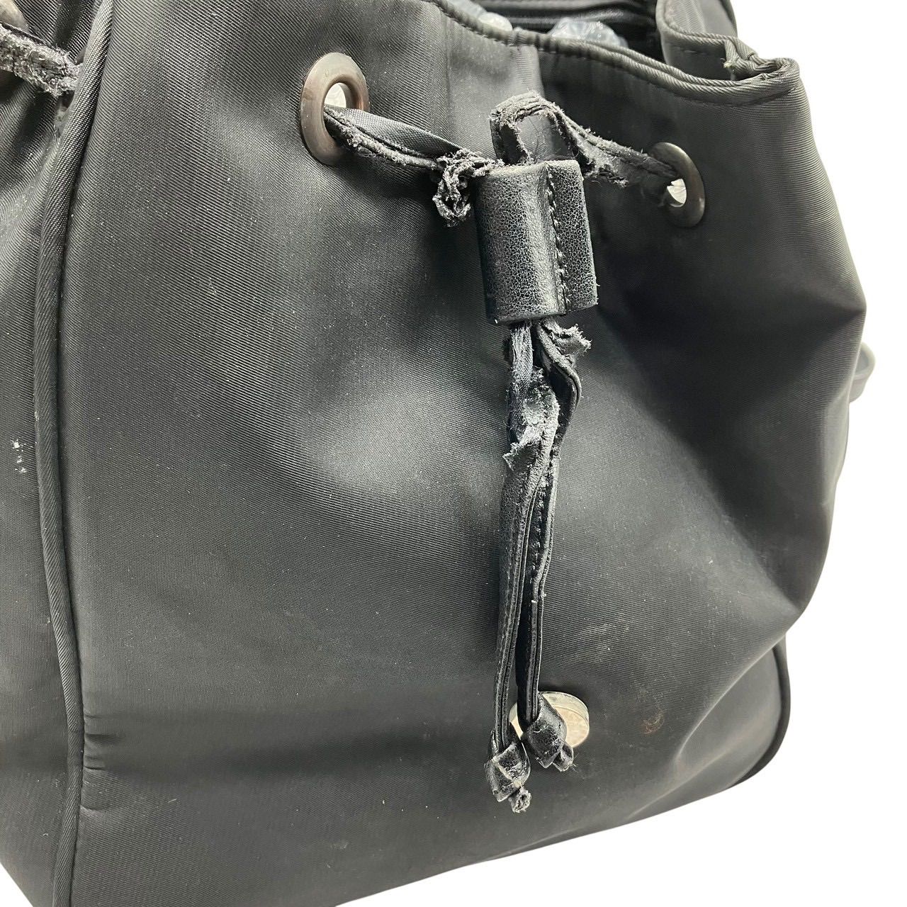 sk/5.17】Max Mara マックスマーラ ブラック バックパック リュック 