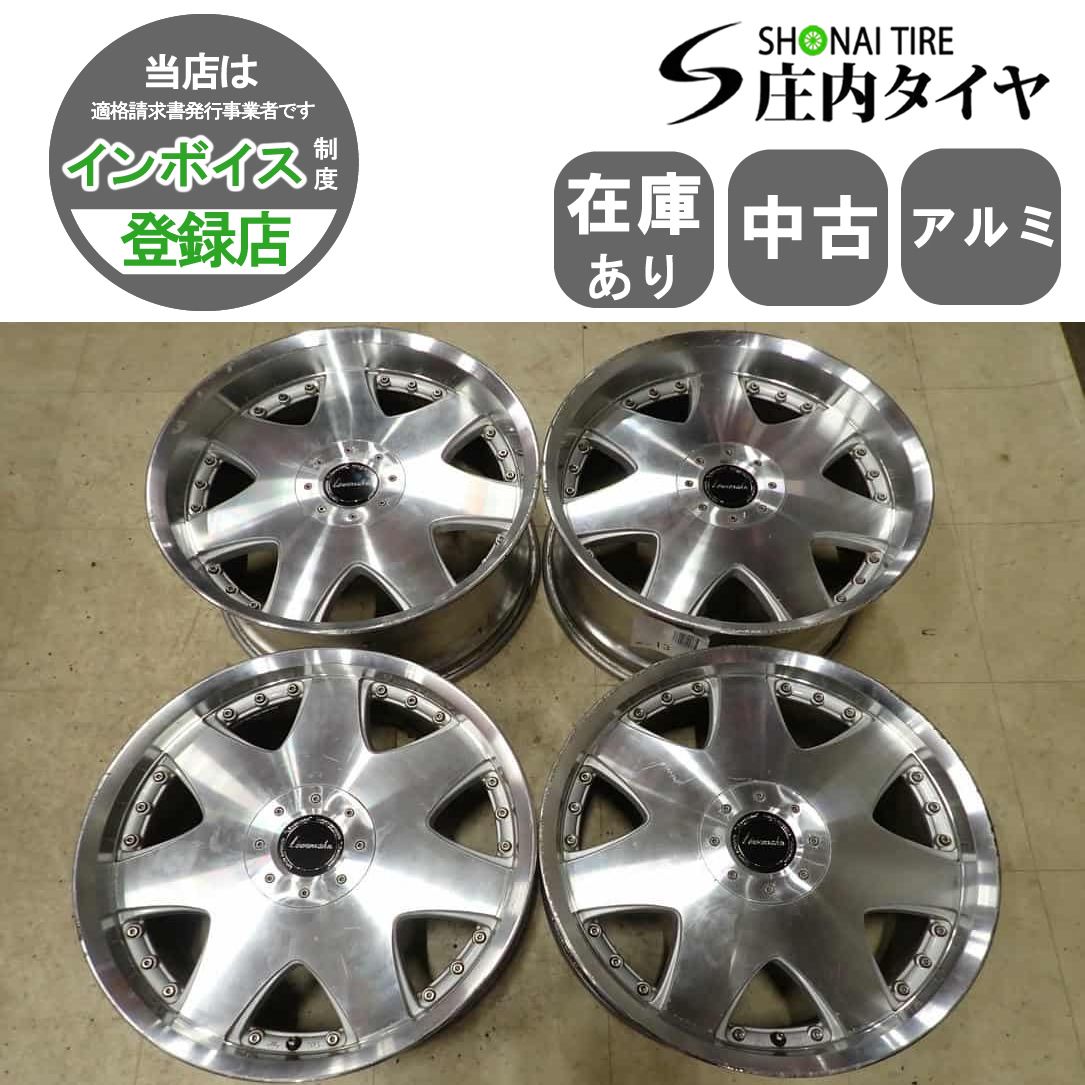 4本 会社宛 送料無料 19×8J 9J Lowenzahn レーベンツァーン DH7 アルミ 5穴 PCD 114.3mm +38 +45 ハブ径73mm アルファード 特価 NO,I3813