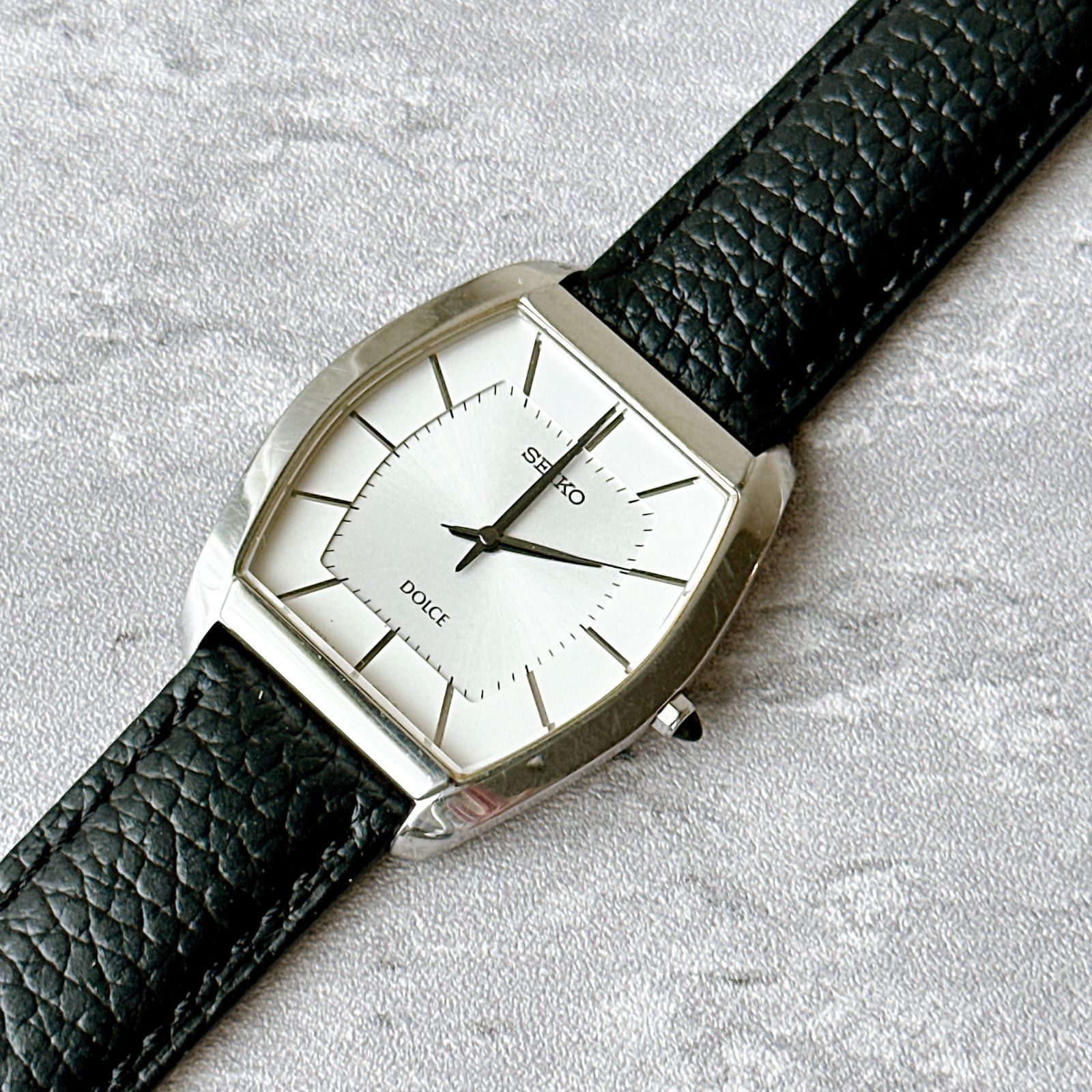 SEIKO DOLCE セイコードルチェ 8J41-0AH0 スクエア 薄型 ヴィンテージ 