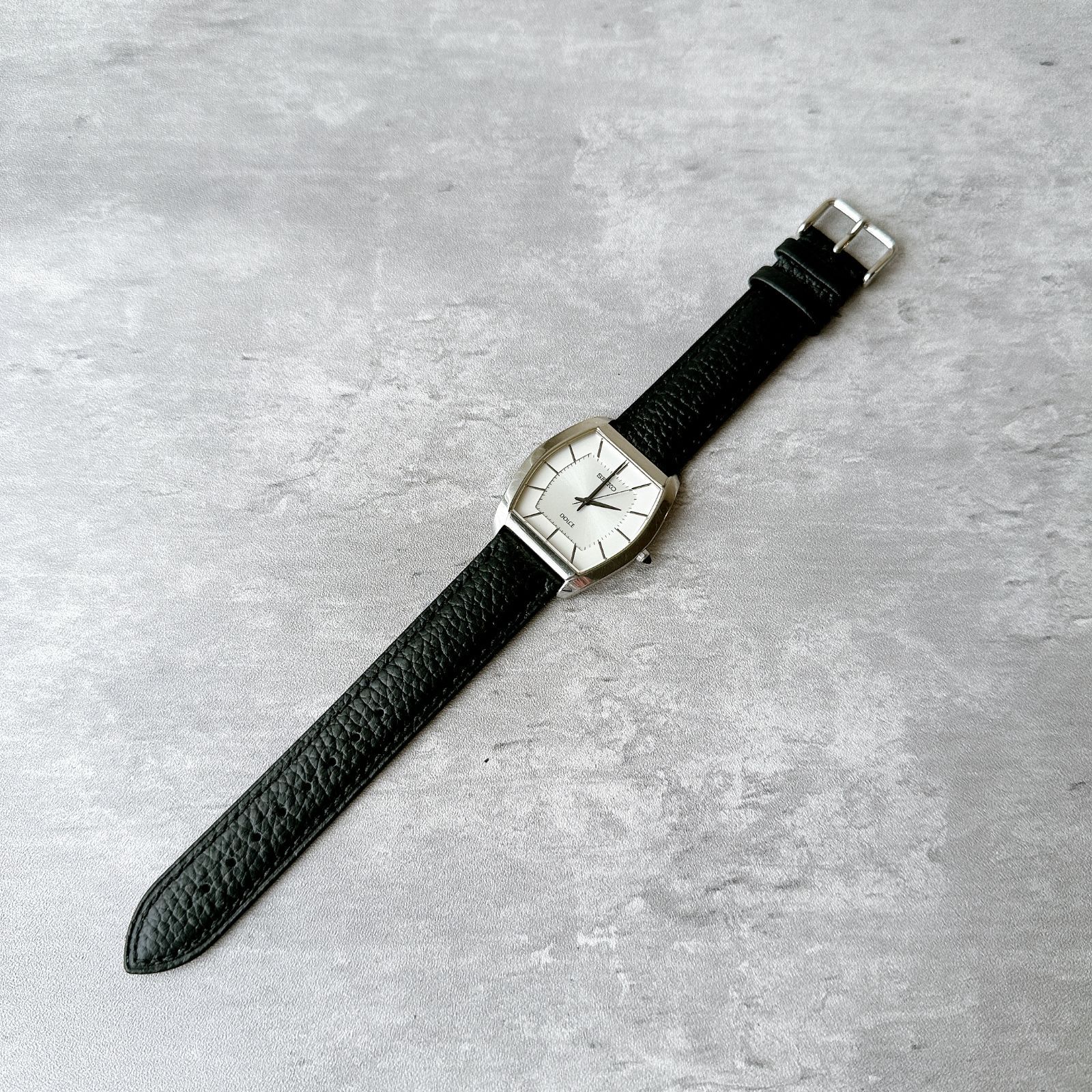 SEIKO DOLCE セイコードルチェ 8J41-0AH0 スクエア 薄型 ヴィンテージ 