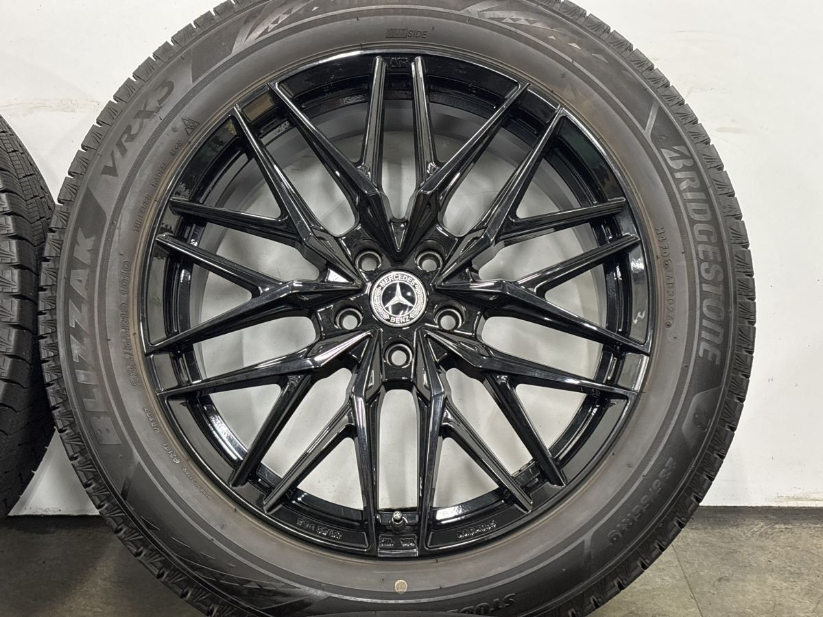 バリ溝 VRX3付 美品】MSW 50 19in 8.5J+30 PCD112 ブリヂストン