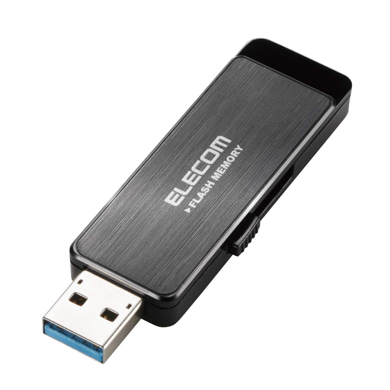 エレコム USBメモリ 16GB USB3.0 情報漏洩対策 パスワードロック ハードウェア暗号化機能搭載 ブラック MF-ENU3A16GBK [3) 16GB]