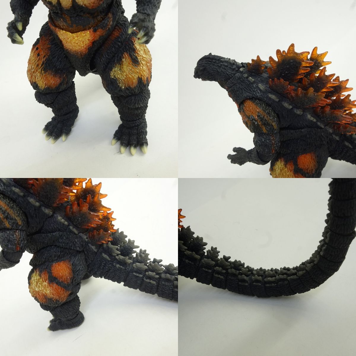 S.H.MonsterArts ゴジラ (1995) 70周年特別記念Ver. フィギュア ※中古 