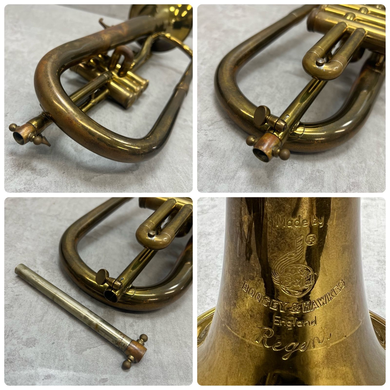 Boosey&Hawkes ブージー・アンド・ホークス フリューゲルホルン ブージーアンドホークス B&H フリューゲルホルン REGENT 6451 マウス