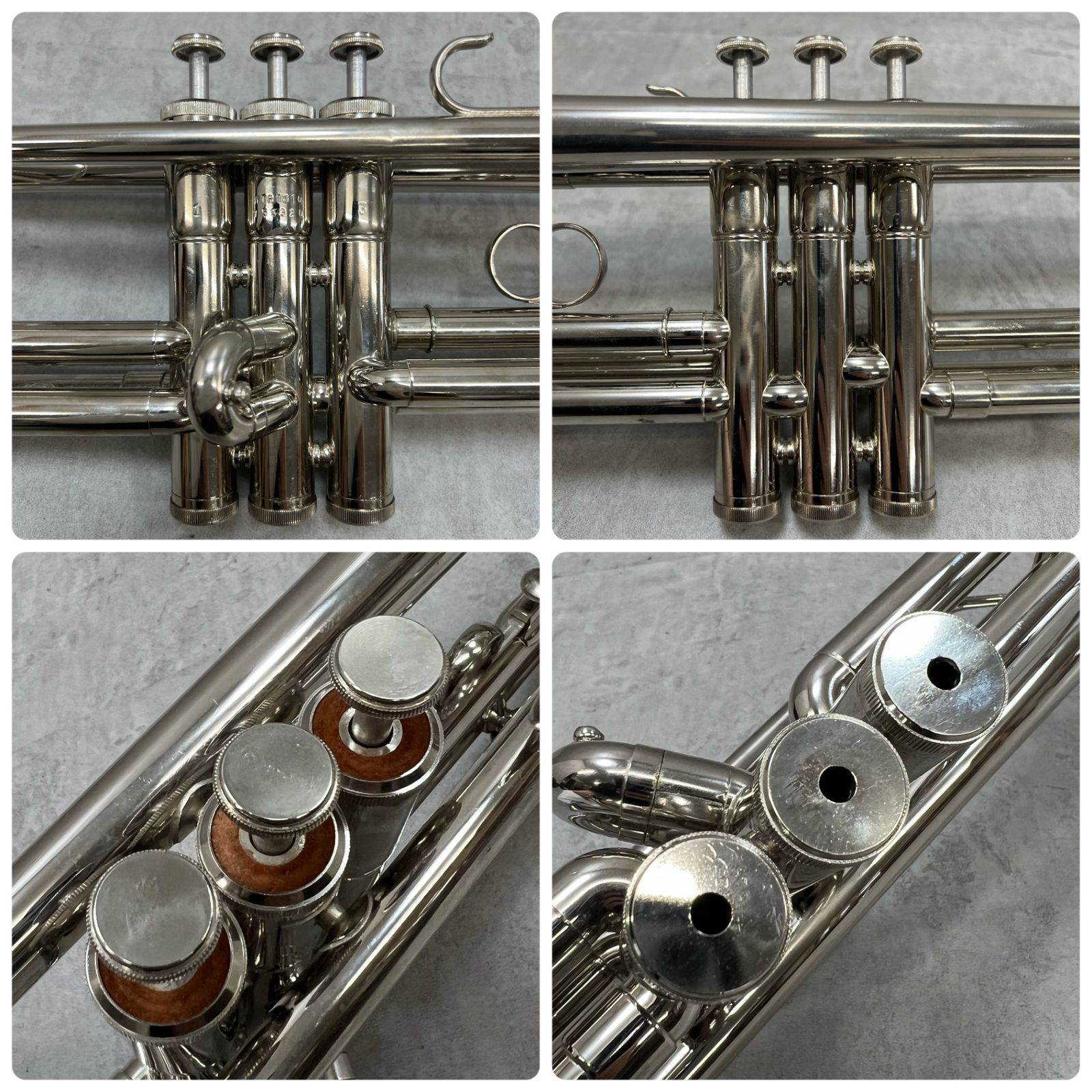 ヤマハ B♭トランペット YTR-1310 イエローブラス ニッケルメッキ 純正