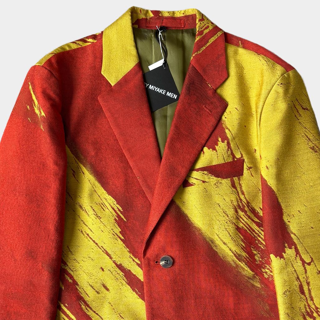イッセイミヤケ シワ加工 テーラードジャケット ISSEY MIYAKE issey miyake men イッセイミヤケメン 2019-2020AW Feeling the Wind
