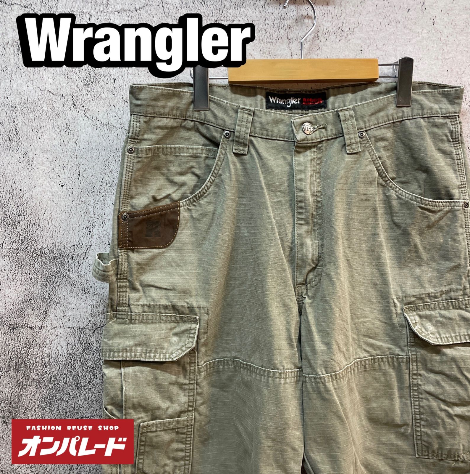 Wrangler ラングラー RIGGS WORKEAR リグス ダブルニー カーゴパンツ ペインターパンツ