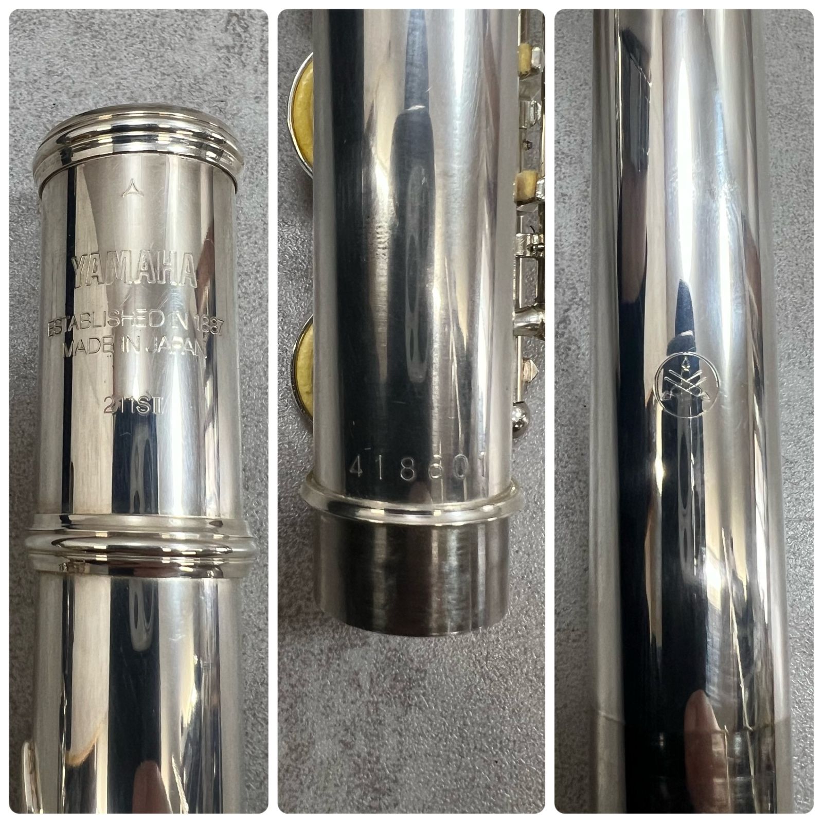 ヤマハ フルート YFL-211SⅡ Eメカ 銀メッキ シルバー 木管楽器 YAMAHA