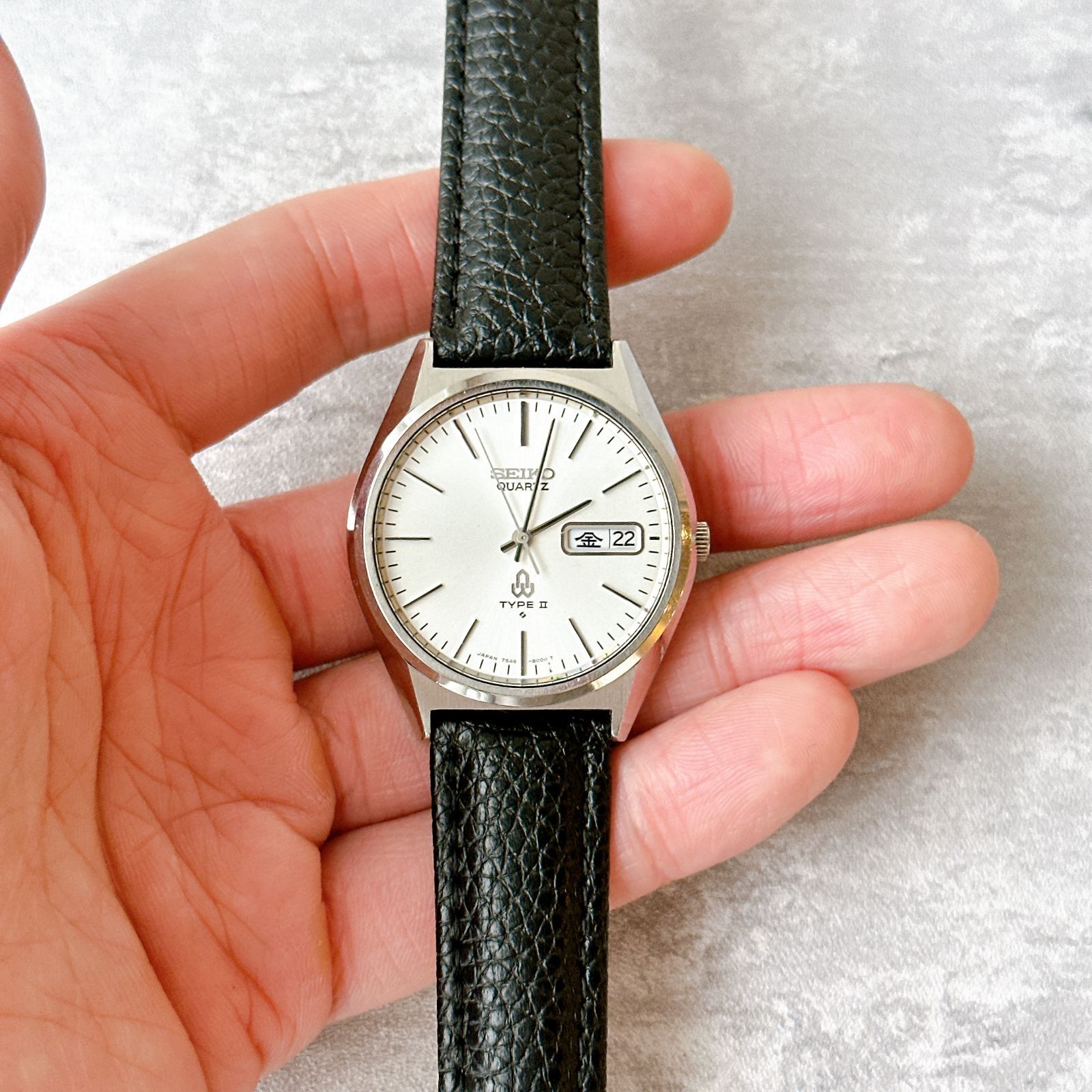 SEIKO TYPEⅡ セイコータイプ2 7546-8000 シルバー ヴィンテージ