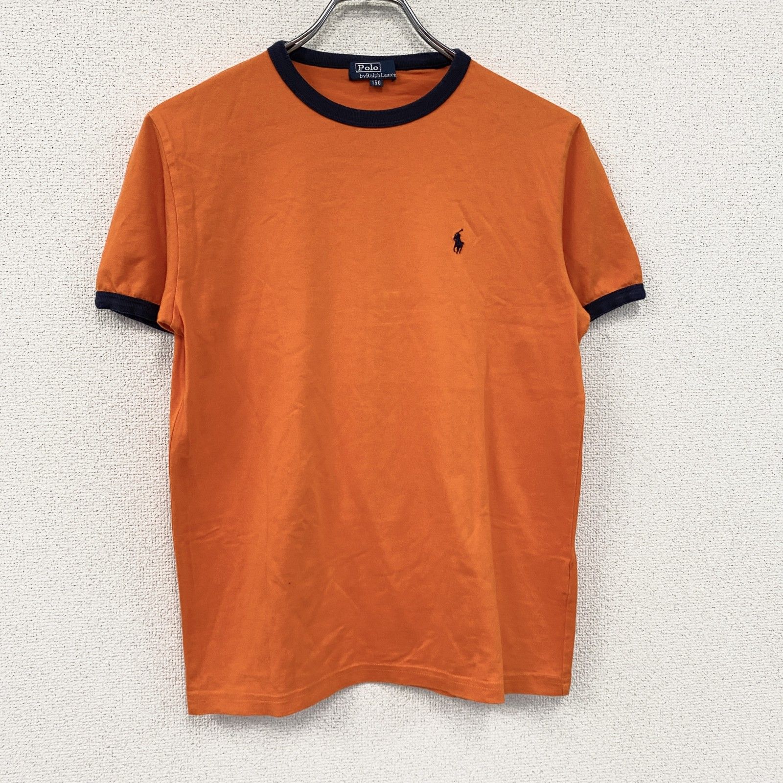 Polo By Ralph Lauren ラルフローレン 半袖Tシャツ ロゴ刺繡 オレンジ 