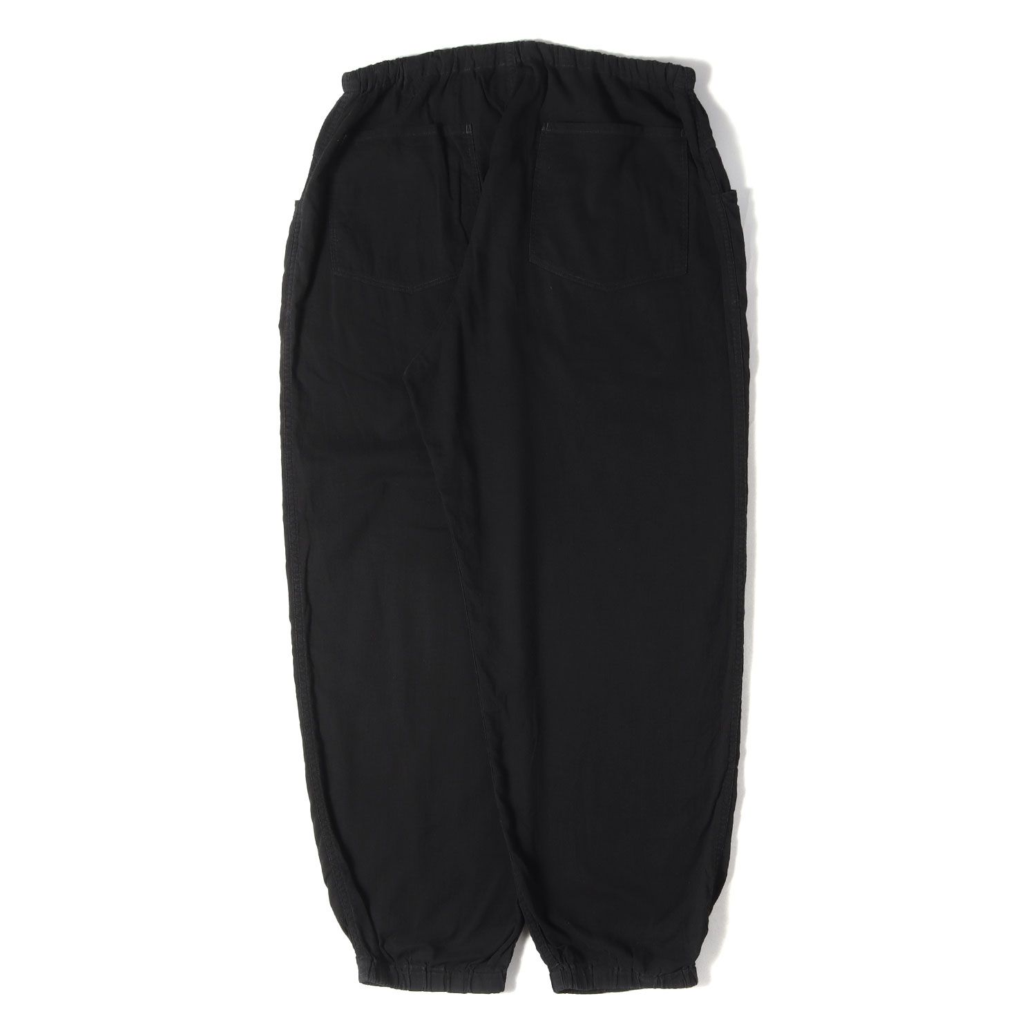 comoli 未使用品　パンツ COMOLI コモリ パンツ ブラック 黒 サイズ:3 | 24SS オックス ドロー