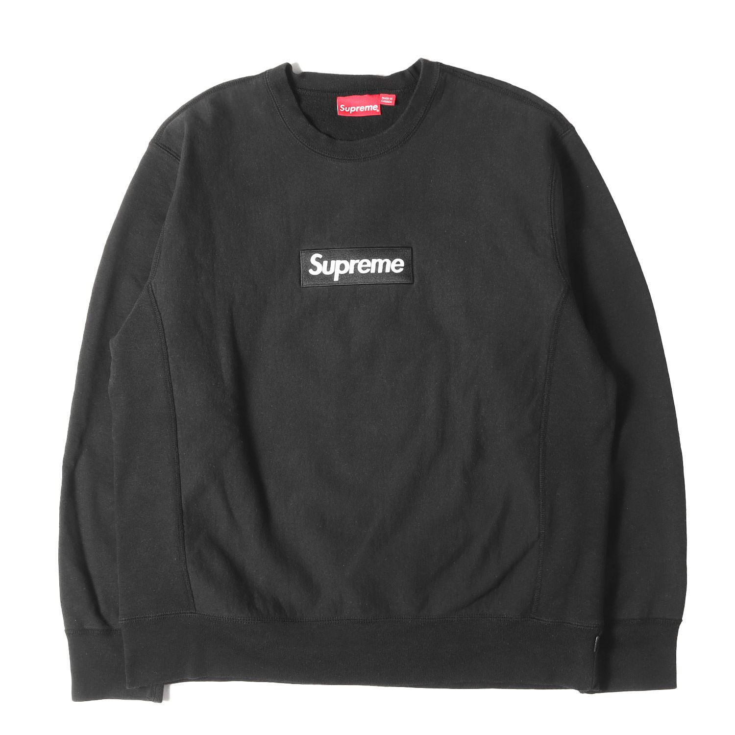 Supreme シュプリーム スウェット ブラック 黒 サイズ:L | BOXロゴ 